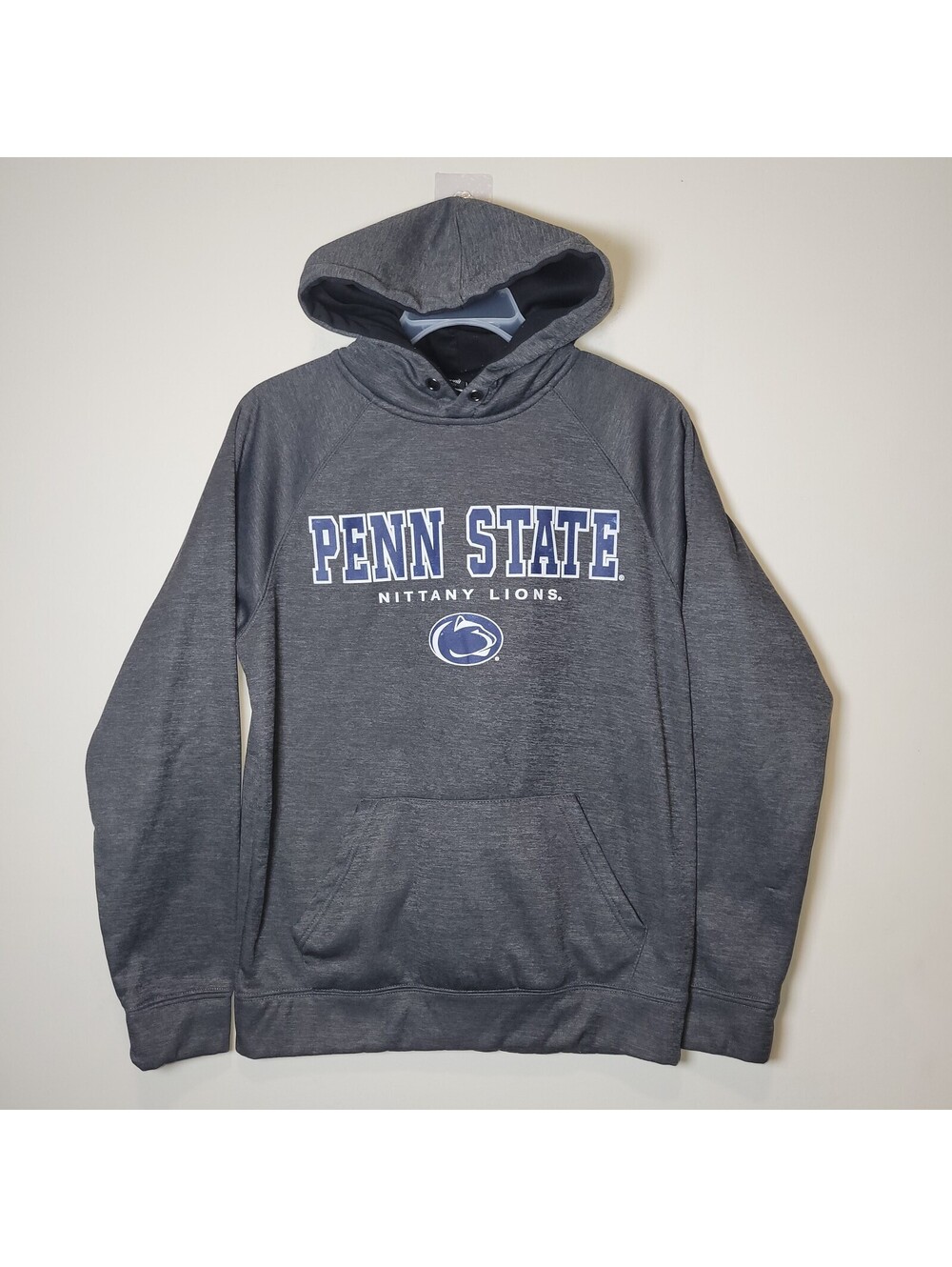Colosseum Penn State Nittany Lions Hoodie Men's Gray Pullover Activewear Size M